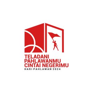 03 hari pahlawan 2024 logo sekunder warna