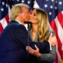 trump kiss