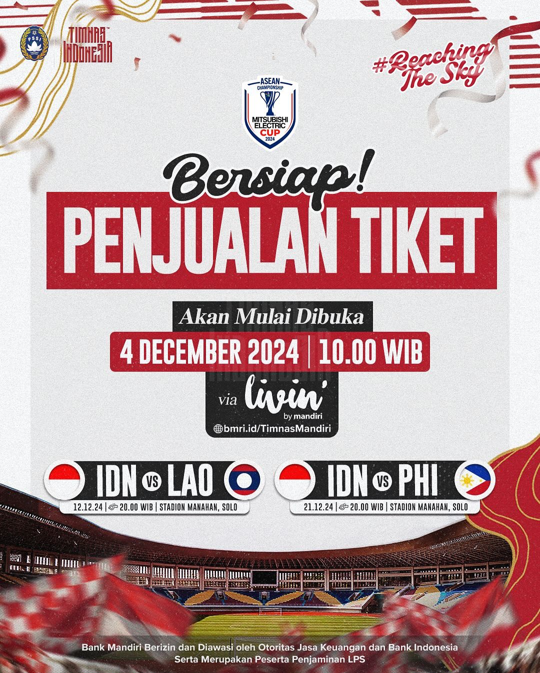 PSSI Resmi Jual Tiket Uji Coba Timnas U-22 Indonesia vs Mali: Persiapan SEA Games 2025 Dimulai!