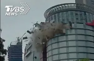 ledakan taiwan x tvbs