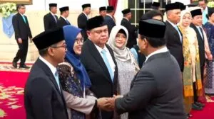 prabowo lantik reshuffle