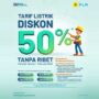 tarif listrik diskon 50 persen