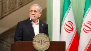 presiden iran masoud pezeshkian anadolu