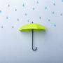 protection concept with umbrella