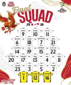 skuat final timnas vs jepang