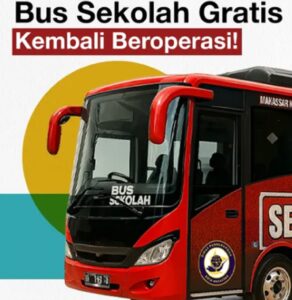 bus sekolah makassar