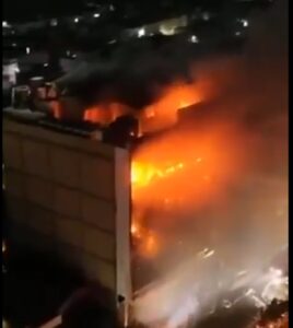 mal terbakar