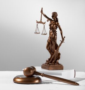 still life with scales justice