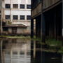 natural disaster concept with flood