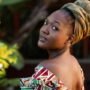 wanita rwanda ilustrasi