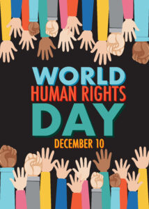 world human rights day poster design