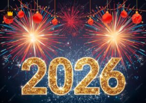 tahun baru kembang api