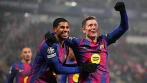 barca rashford lewandowski getty