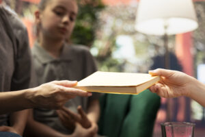 therapist recommends self care book to help mother with valuable advice