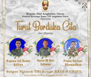 3 prajurit tni