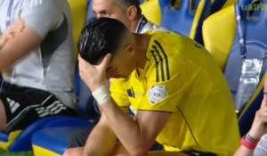 ronaldo face palm