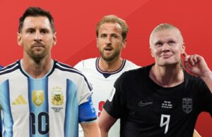 messi kane haaland aal football