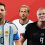 messi kane haaland aal football