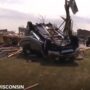 tornado wisconsin ap video