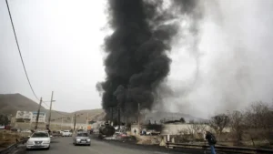 asap perang iran as aa