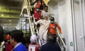 evakuasi korban km virgo