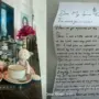 rosie the bear the a letter written by the hotel credit drea musa via tiktok