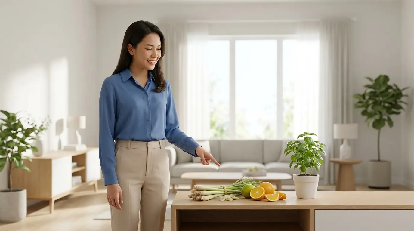 woman presenting natural mosquit&hellip; 20260914094331