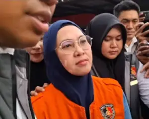 husniah ditahan